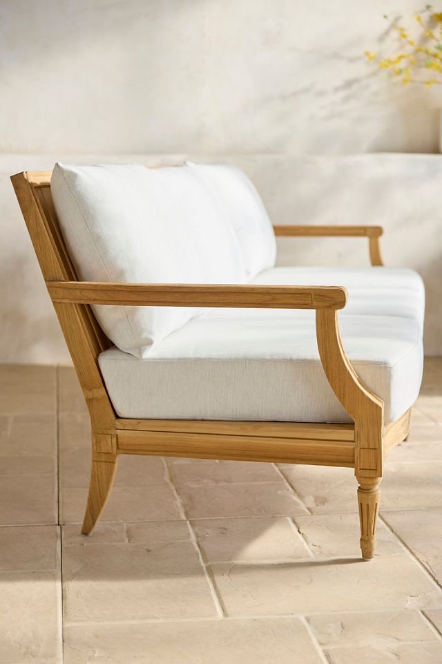 Palladio Reclaimed Teak Three Seat Sofa #2