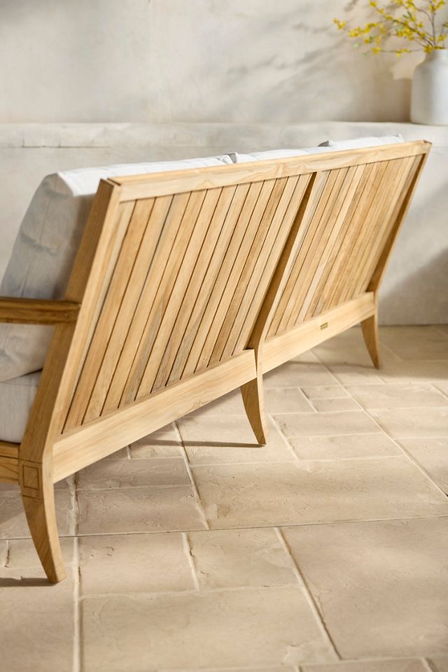 Palladio Reclaimed Teak Three Seat Sofa #3