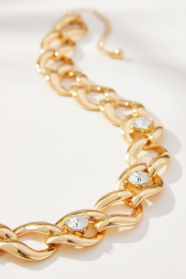 Crystalline Link Necklace #1