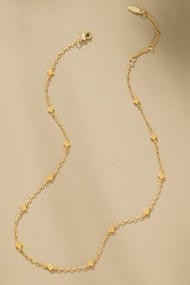 Tiny Clover Chain Necklace