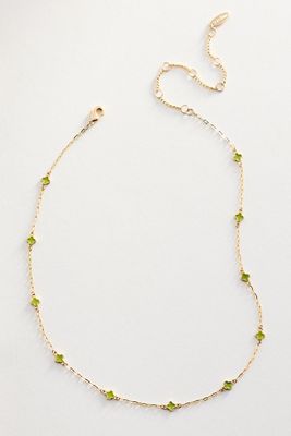 Tiny Clover Chain Necklace