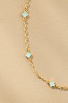 Tiny Clover Chain Necklace
