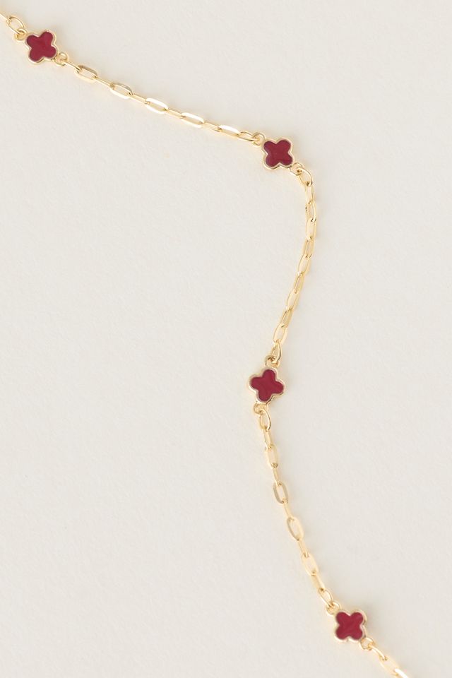 Collana con Catenina e Quadrifoglio Piccolo #2