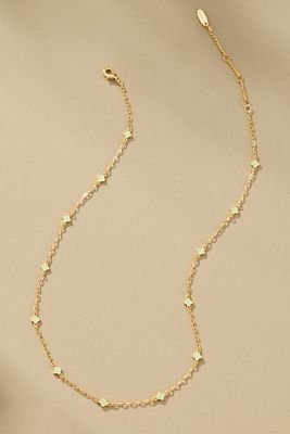 Collana con Catenina e Quadrifoglio Piccolo