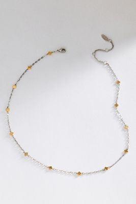 Tiny Clover Chain Necklace