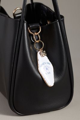 By Anthropologie Motel Key Bag Charm In Gold