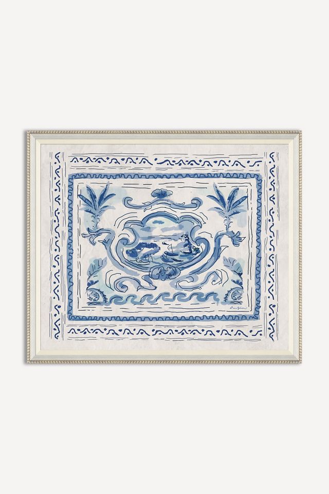 Pliny Toile Crest Wall Art #1