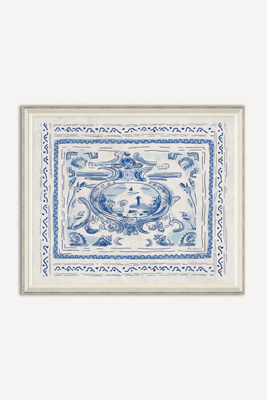 Anthropologie Pliny Toile Crest Wall Art
