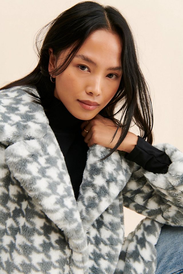 NVLT Houndstooth Printed Coat #2