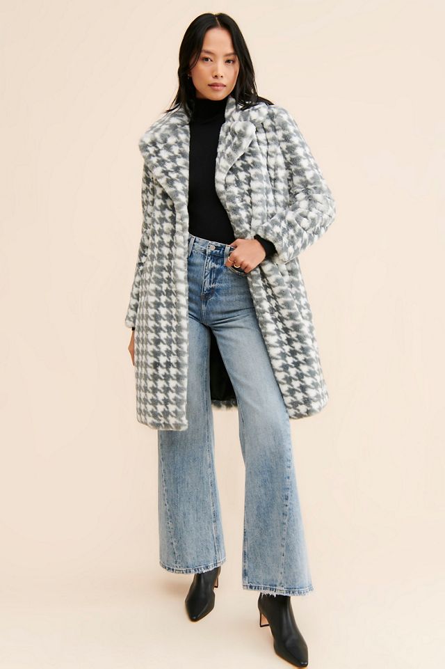 NVLT Houndstooth Printed Coat #3