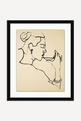 Sipping Solace Wall Art