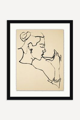 Sipping Solace Wall Art