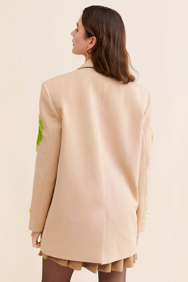 Dhruv Kapoor Oversized Sequin Blazer #1