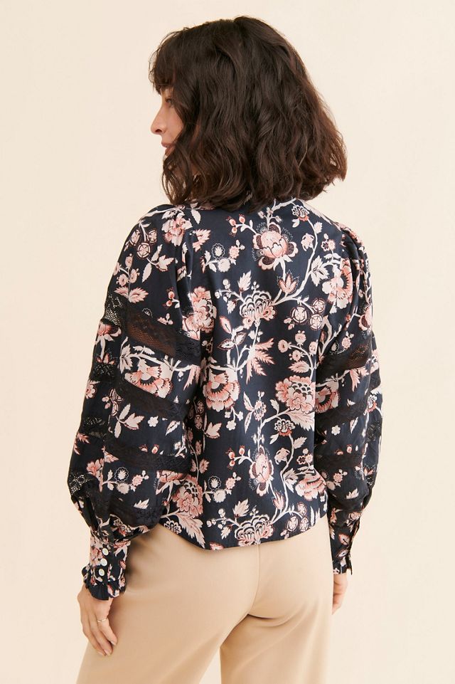 Love The Label Cotton Lace Button-Down #1