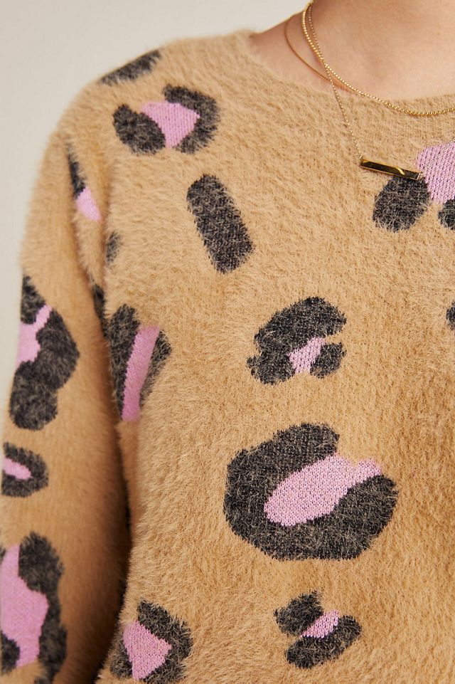 Dolan Nina Leopard Sweater #2
