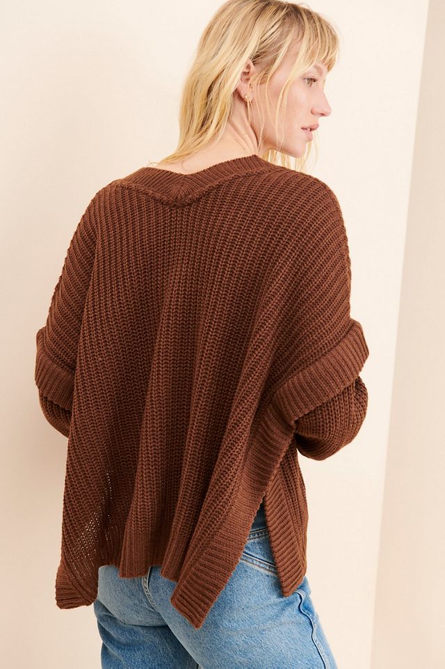 RD Style Oversized Ribbed Cardigan #1