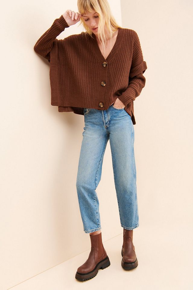 RD Style Oversized Ribbed Cardigan #3