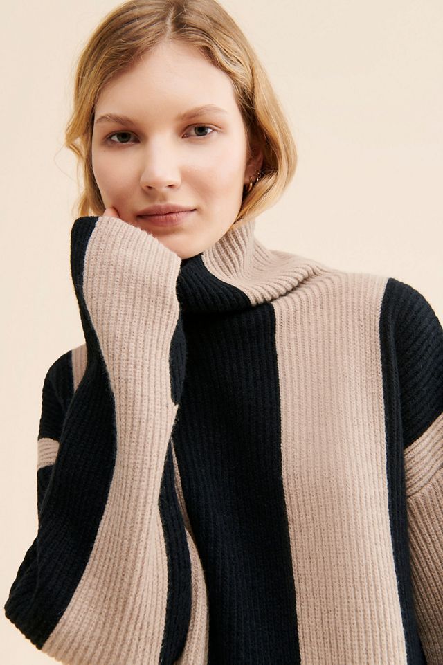 Avantlook Stripe Turtleneck Pullover #2