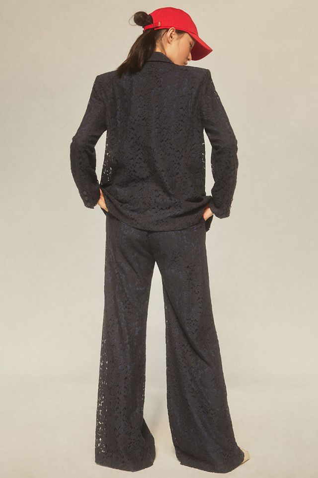 Corey Lynn Calter Lace Adorned Blazer #1