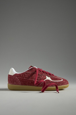 Alohas Burgundy Leather Tb 490 Crochet Sneakers In Brown