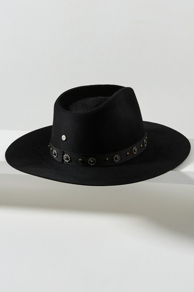 Freya Ash Studded Floral Trim Rancher #1