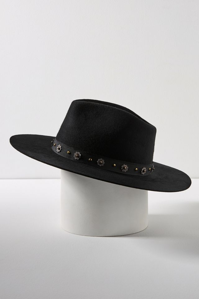 Freya Ash Studded Floral Trim Rancher #2