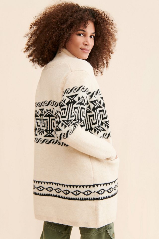 RD Style Open Printed Cardigan #1