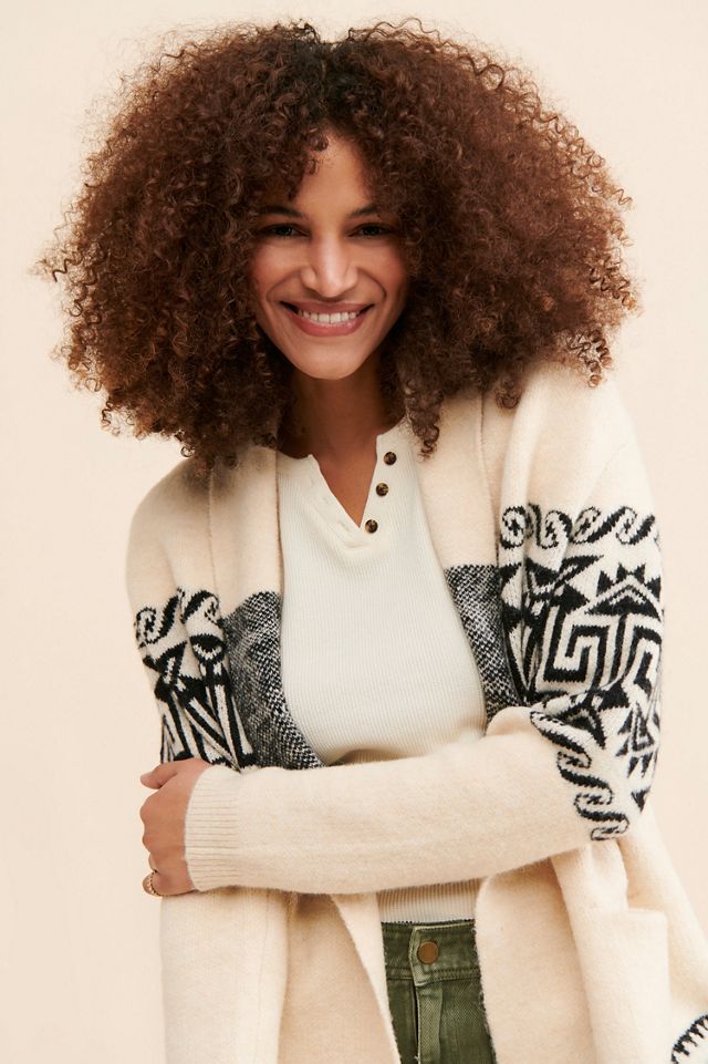 RD Style Open Printed Cardigan #2
