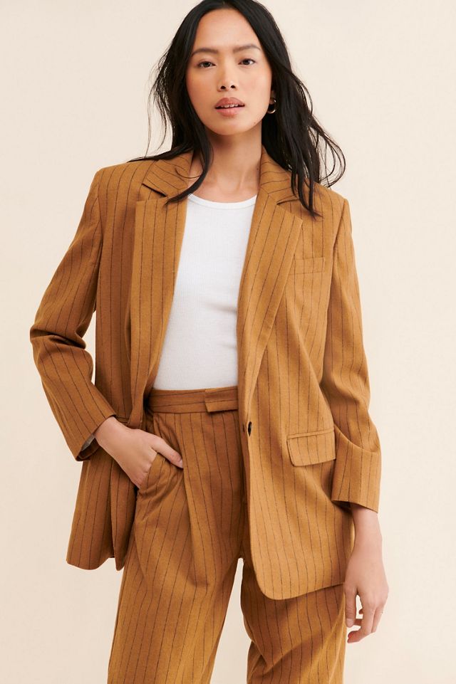 Madewell Bella Pinstripe Blazer #2