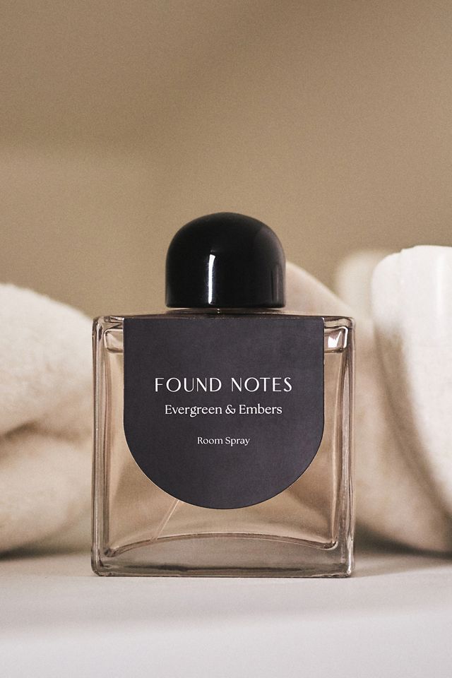 Found Notes Woody Evergreen & Embers Room Spray #1