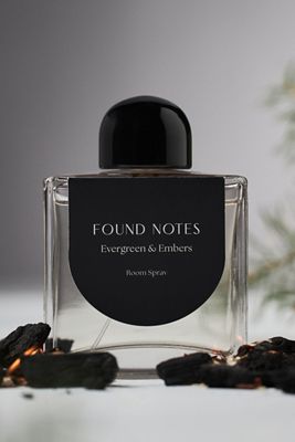 Found Notes Woody Evergreen & Embers Room Spray