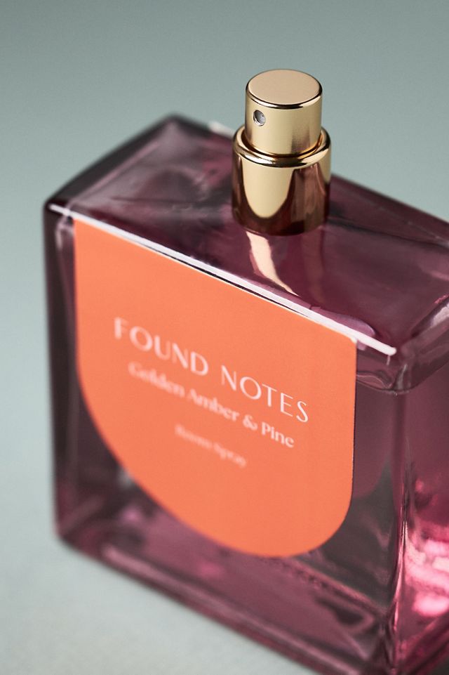 Found Notes Woody Golden Amber & Pine Room Spray #2
