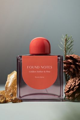 Found Notes Woody Golden Amber & Pine Room Spray