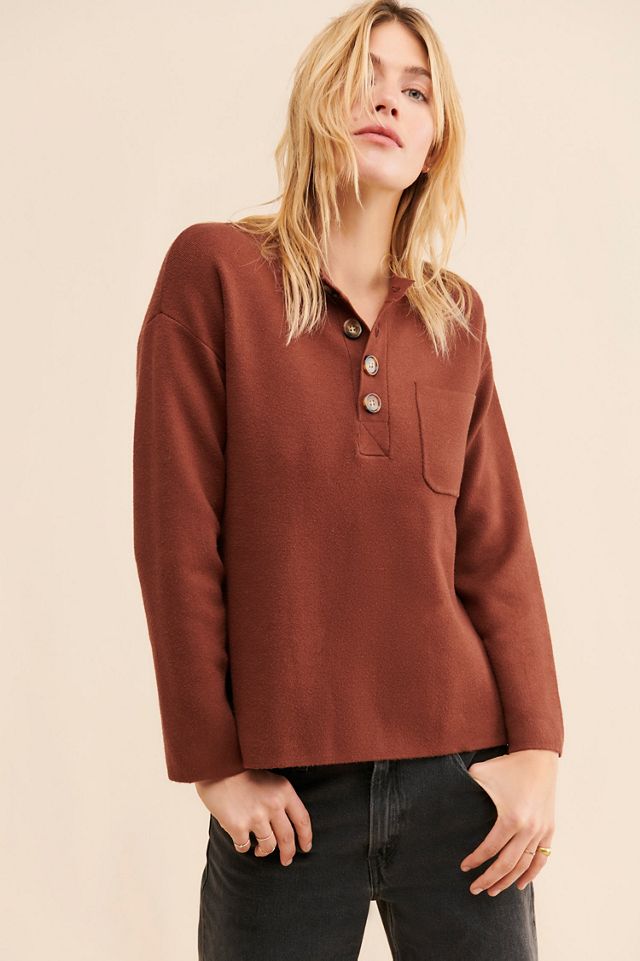 Greylin Lou Cozy Knit Top #1