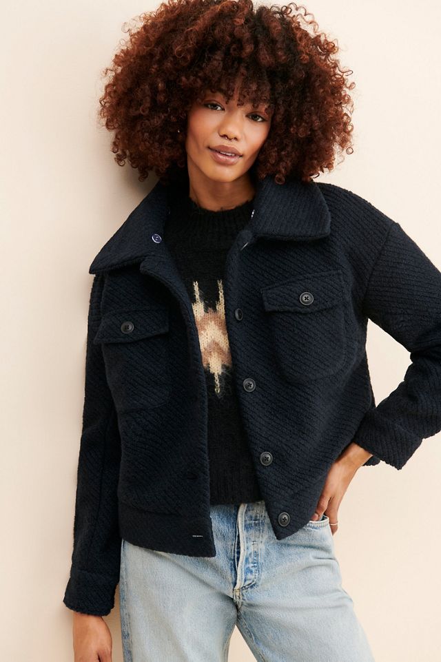 Badgley Mischka Late Night Shirt Jacket #3