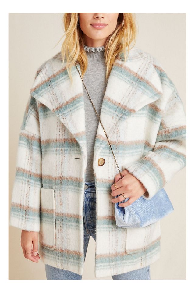 Elsa Plaid Coat | Anthropologie
