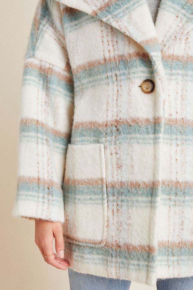 Elsa Plaid Coat | Anthropologie