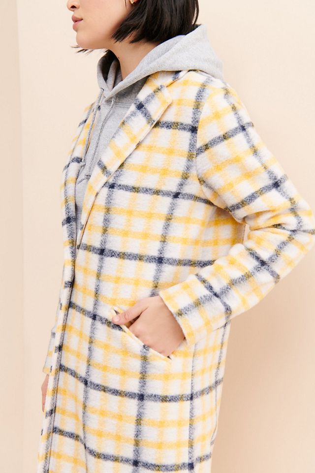 Eva Franco Longline Plaid Coat #2