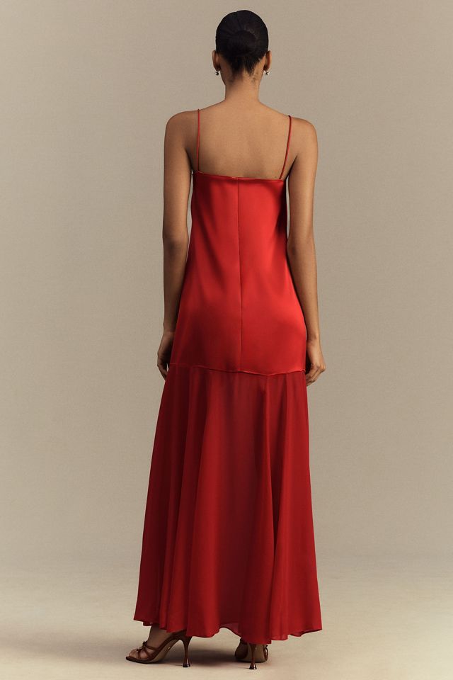 Shona Joy Moraya Drop-Waist Maxi Dress