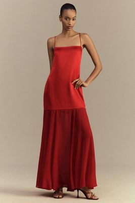 Shona Joy Moraya Drop-Waist Maxi Dress