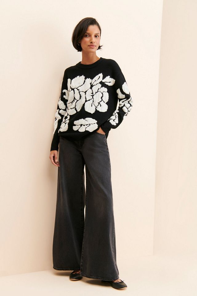 Ciebon Emilia Printed Sweater #1