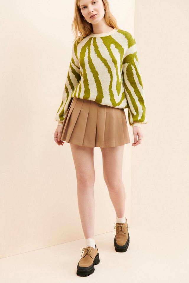 Theo & Spence Zebra Knit Sweater #3