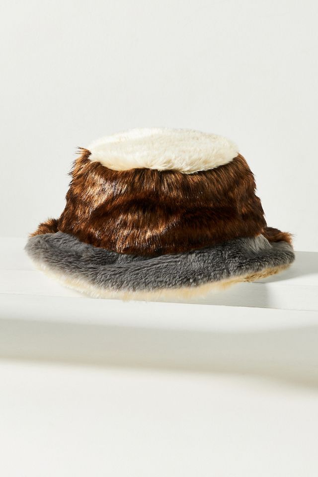 Wyeth Carnaby Faux-Fur Bucket Hat #1