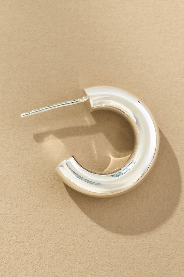 Jennifer Zeuner Jewelry Lou Hoop Earrings #1