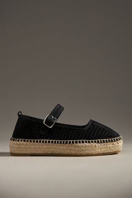 MAEVE NETTED MARY JANE FLATS 