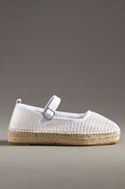 Maeve Netted Mary Jane Flats