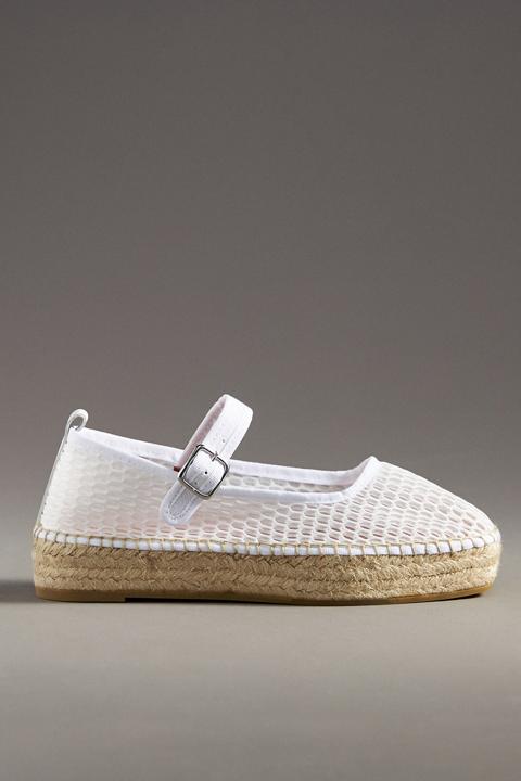 Maeve Netted Mary Jane Flats