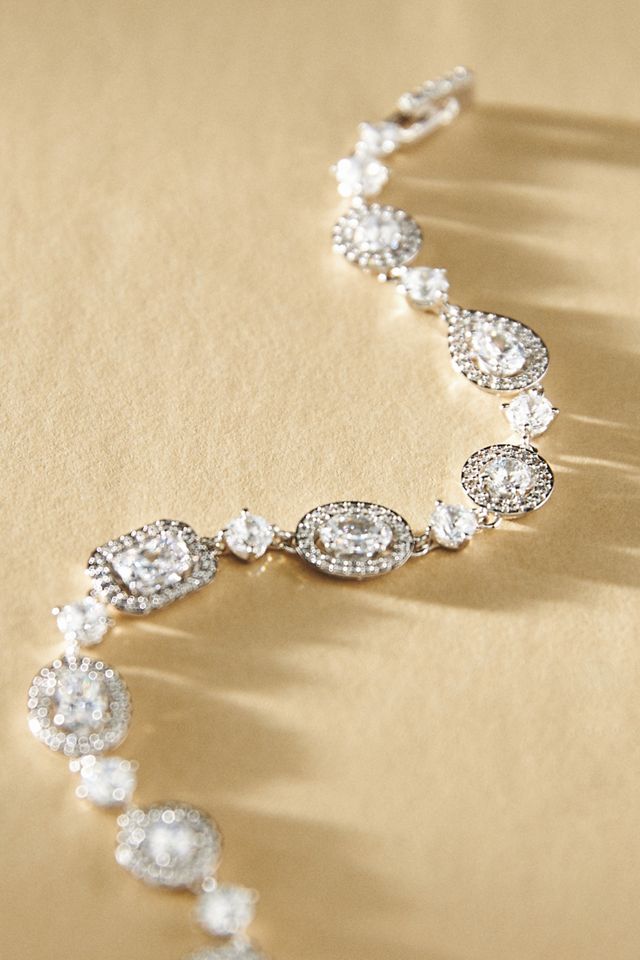 NADRI Radiant Halo Line Bracelet #1