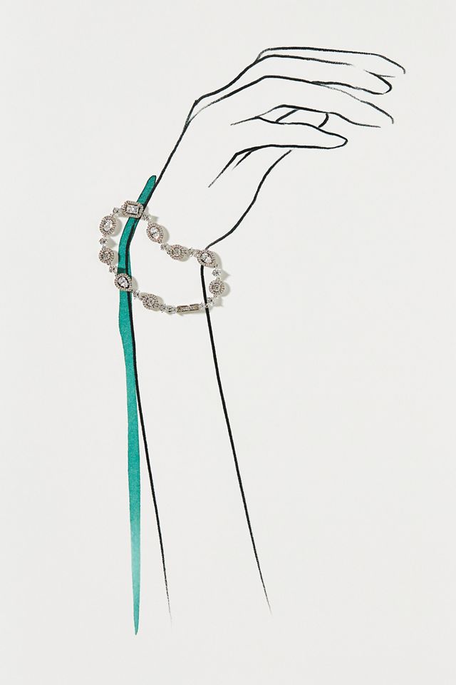 NADRI Radiant Halo Line Bracelet #2
