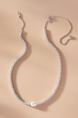 NADRI BOHEME PEARL CHOKER NECKLACE 